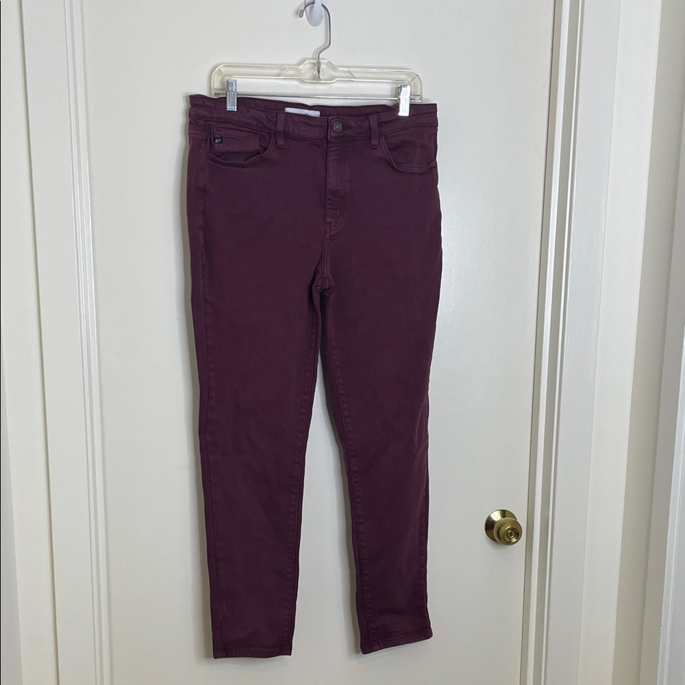 KanCan Skinny Jeans in Deep Wine Plum 32